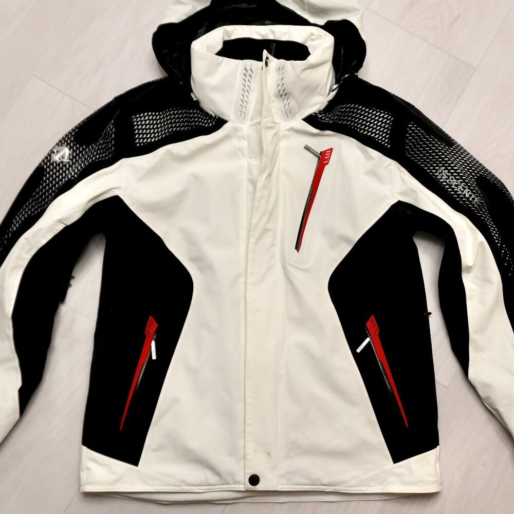 Descente Air Drive Motion 3D Men’s Ski Jacket – Size L – Dermizax / Heat Navi